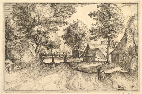 Village Road from Regiunculae et Villae Aliquot Ducatus Brabantiae MET DP825668