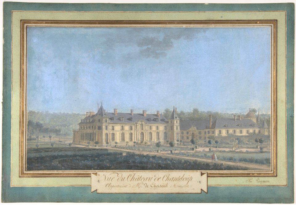 View of a Château MET DP807912