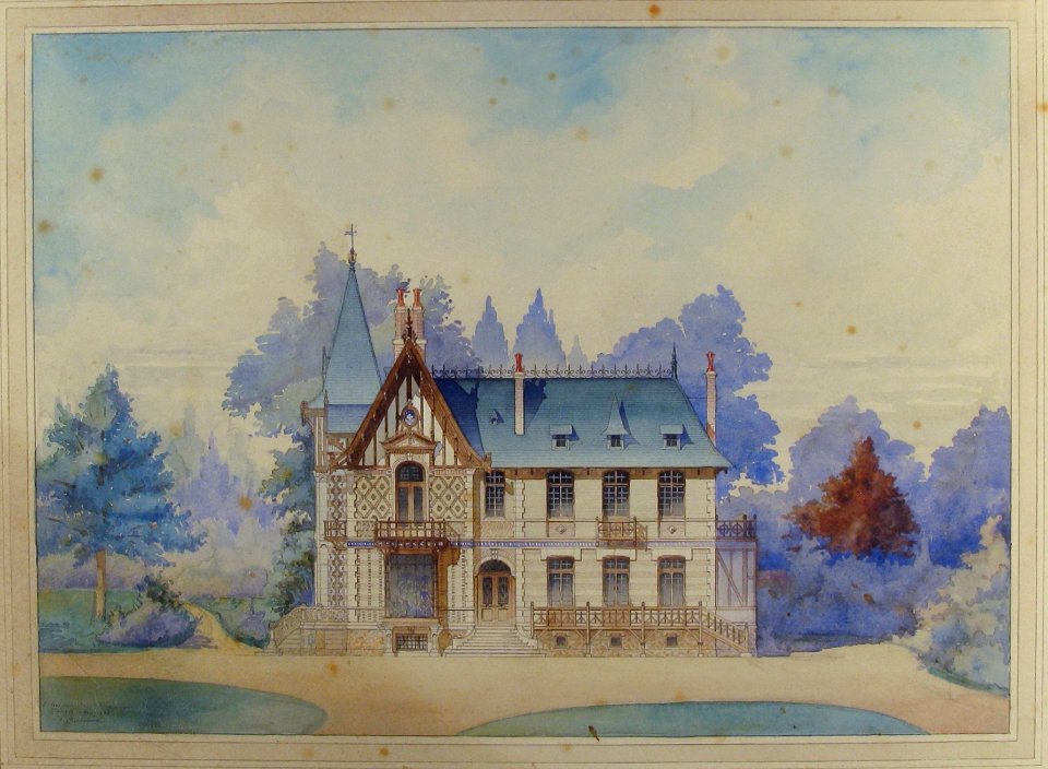 View of a Country House MET 67.837.1