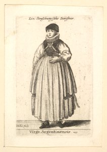 Virgo Argentinensis. (Unmarried woman from Strasbourg) MET DP823788