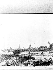 View of Amsterdam from the Northwest MET MM10555