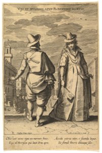Viri et Mulieris apud Florentinos Habitus, from Fashions of Different Nations MET DP821190