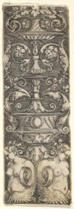 Vertical Panel with a Candelabrum Supported by Two Half-Length Female Figures MET DP837074