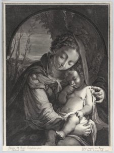 Virgin with the sleeping Christ child Met DP885696