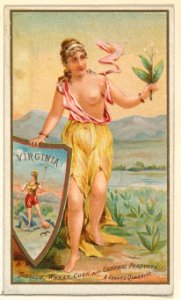 Virginia, from the Industries of States series (N117) issued by Duke Sons & Co. to promote Honest Long Cut Tobacco MET DPB873649