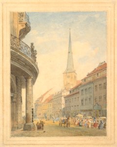 View of Berlin with the Ephraim Palais at Left MET DP827619