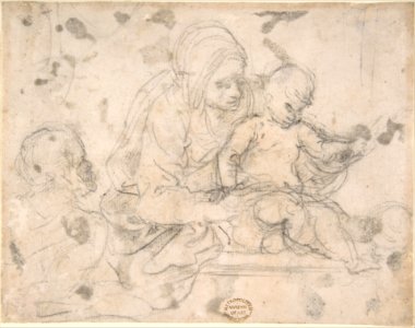 Virgin and Child with Infant St. John the Baptist MET DP802257