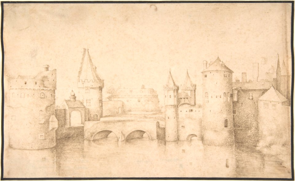 Walls, Towers, and Gates of Amsterdam MET DP801472