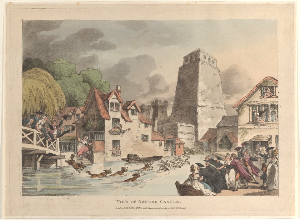 View of Oxford Castle MET DP883792