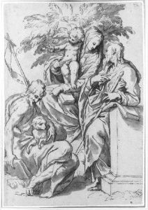 Virgin and Child with Saint John the Baptist and Saint Paul MET 175874