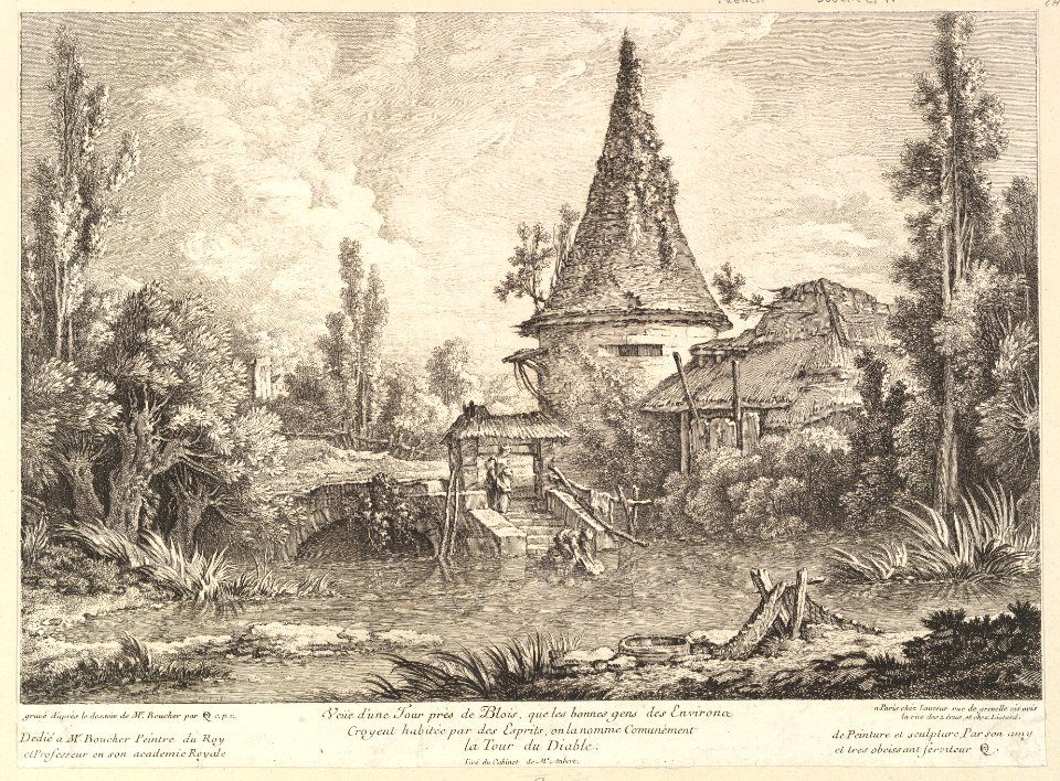 View of Tower near Blois MET DP825467