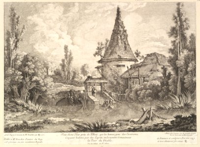 View of Tower near Blois MET DP825467