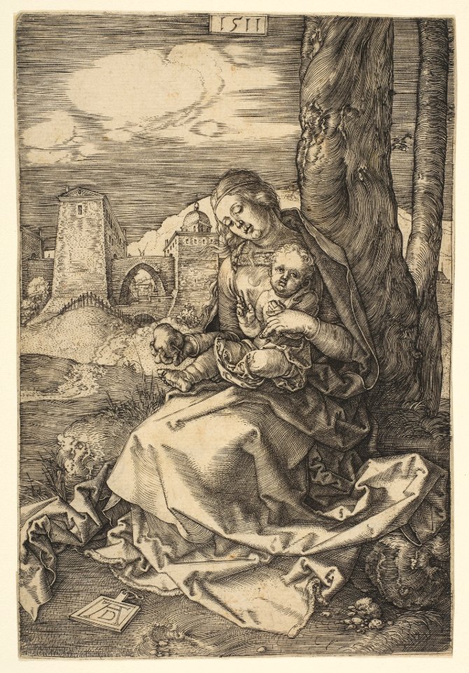 Virgin and Child with the Pear MET DP815717