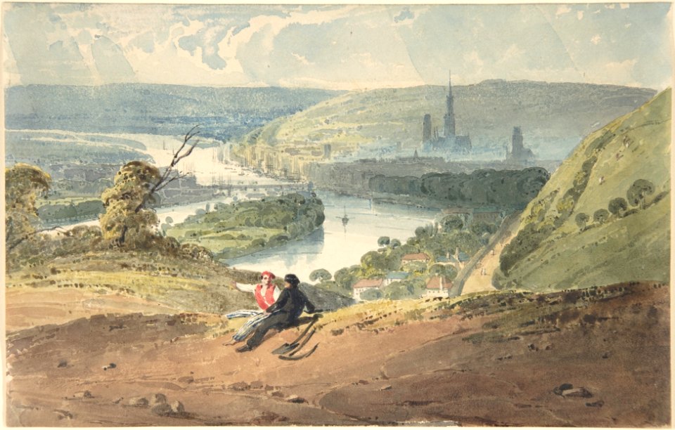 View of Rouen from St. Catherine’s Hill MET DP800803