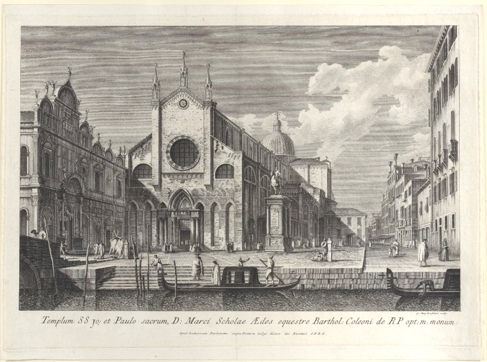 View of Santi Giovanni e Paolo (San Zanipolo), Venice Met DP885838