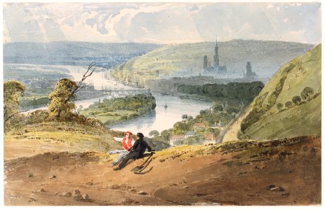 View of Rouen from St. Catherine’s Hill MET DR1010