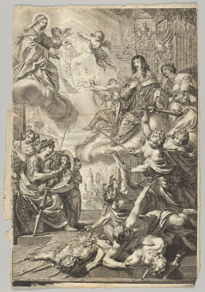 Virgin Helps Louis XIII to Expel the Vices MET DP836301