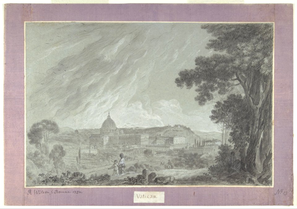 View of St. Peter's and the Vatican from the Janiculum MET DP806043