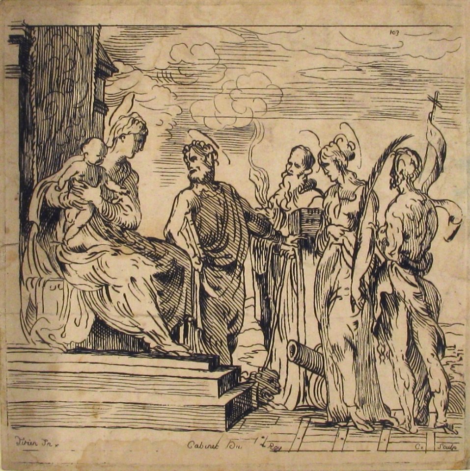Virgin and Child with Four Saints MET 24.63.451