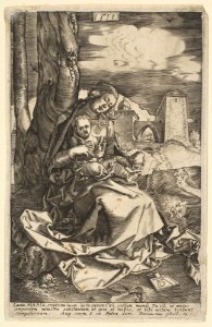 Virgin and Child with a Pear, copy MET DP815719