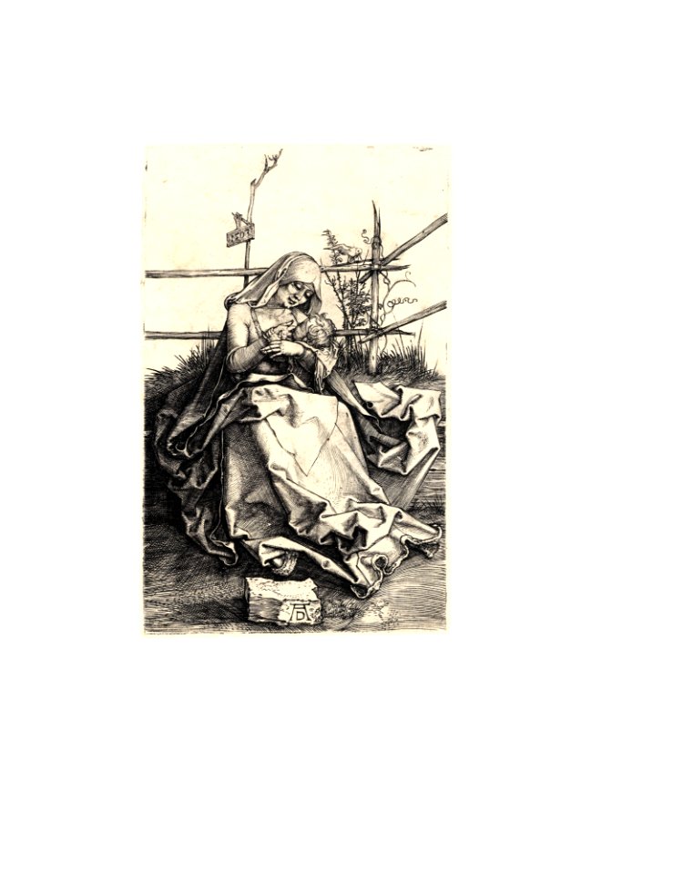 Virgin and Child on a Grassy Bench MET G2
