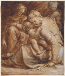 Virgin and Child with Saint Anne and John the Baptist MET 1996.412.1