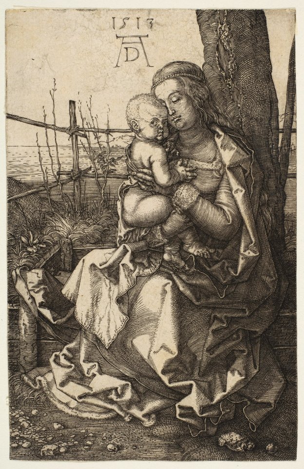 Virgin and Child Seated by a Tree MET DP815723