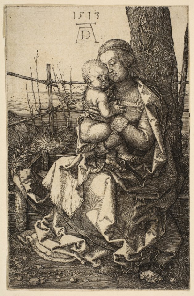 Virgin and Child Seated by a Tree MET DP815721
