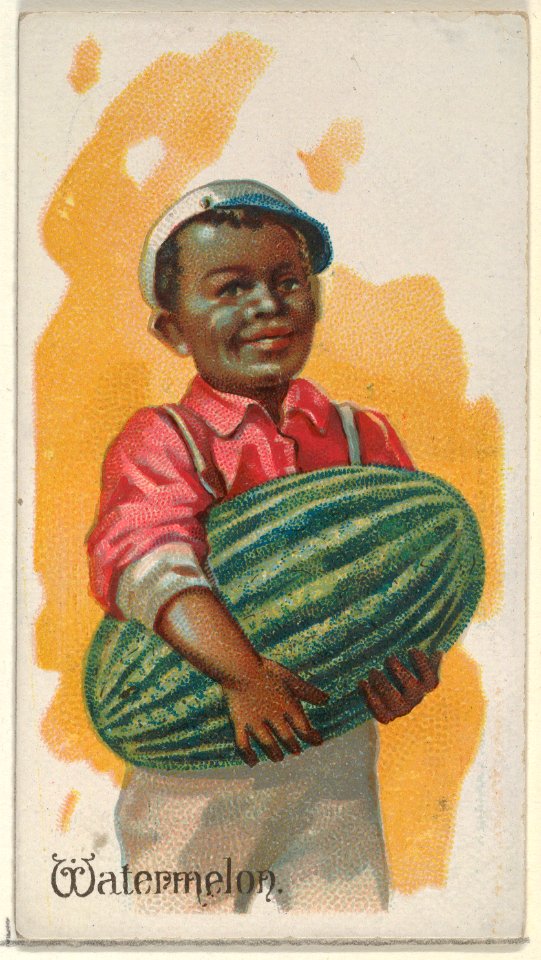 Watermelon, from the Fruits series (N12) for Allen & Ginter Cigarettes Brands MET DP834650