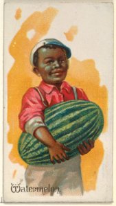 Watermelon, from the Fruits series (N12) for Allen & Ginter Cigarettes Brands MET DP834650