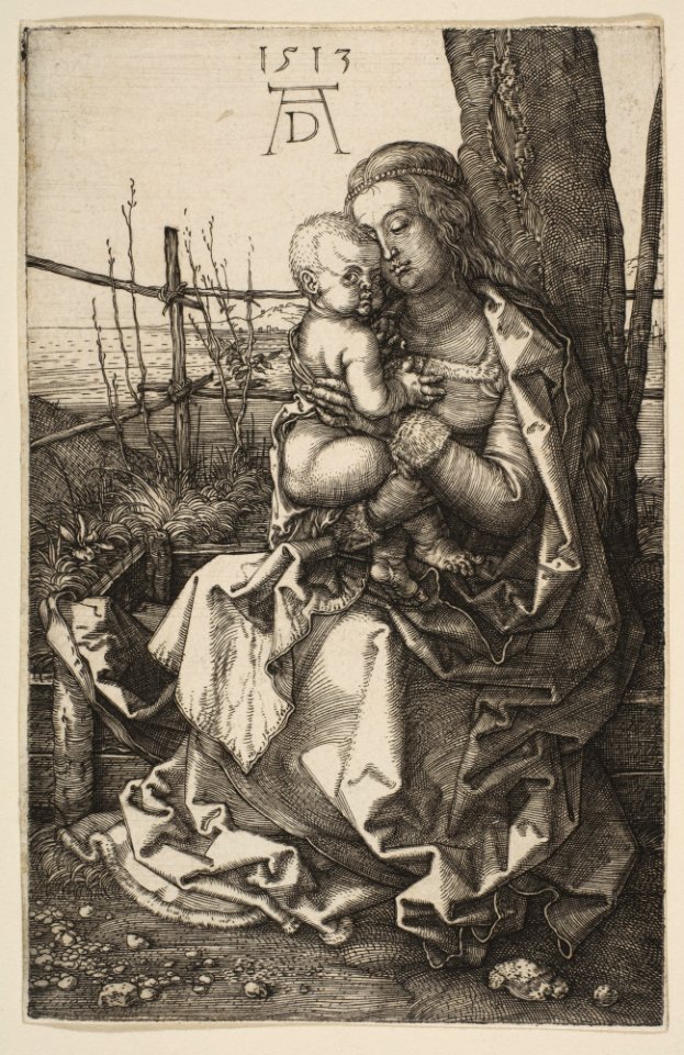 Virgin and Child Seated by a Tree MET DP815750