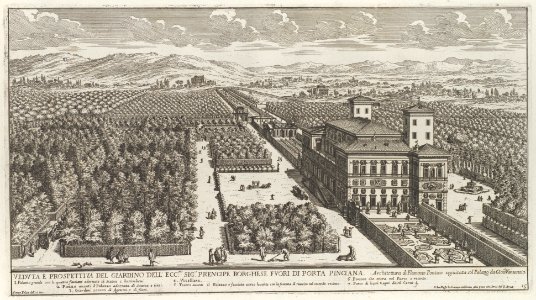 View of the Villa Borghese MET DP109547