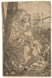 Virgin and Child Seated by a Tree (copy) MET DP832746