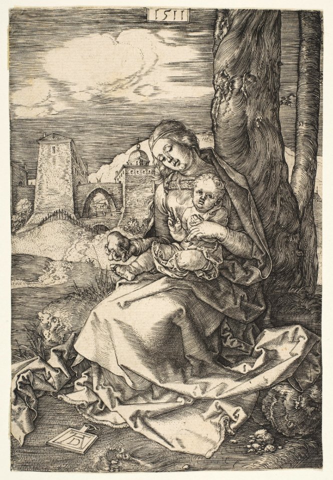Virgin and Child with a Pear MET DP815718
