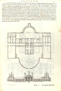 Villa Barbaro, from I quattro libri dell'architettura di Andrea Palladio (Book 2, page 51) MET DP109543