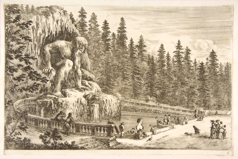 Villa of Pratolino- The Appenino MET DP817956