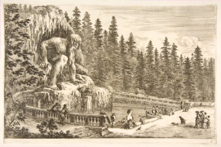 Villa of Pratolino- The Appenino MET DP817956