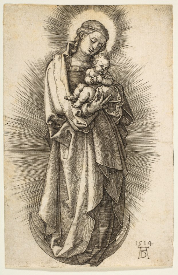 Virgin and Child on the Crescent with a Diadem MET DP815754