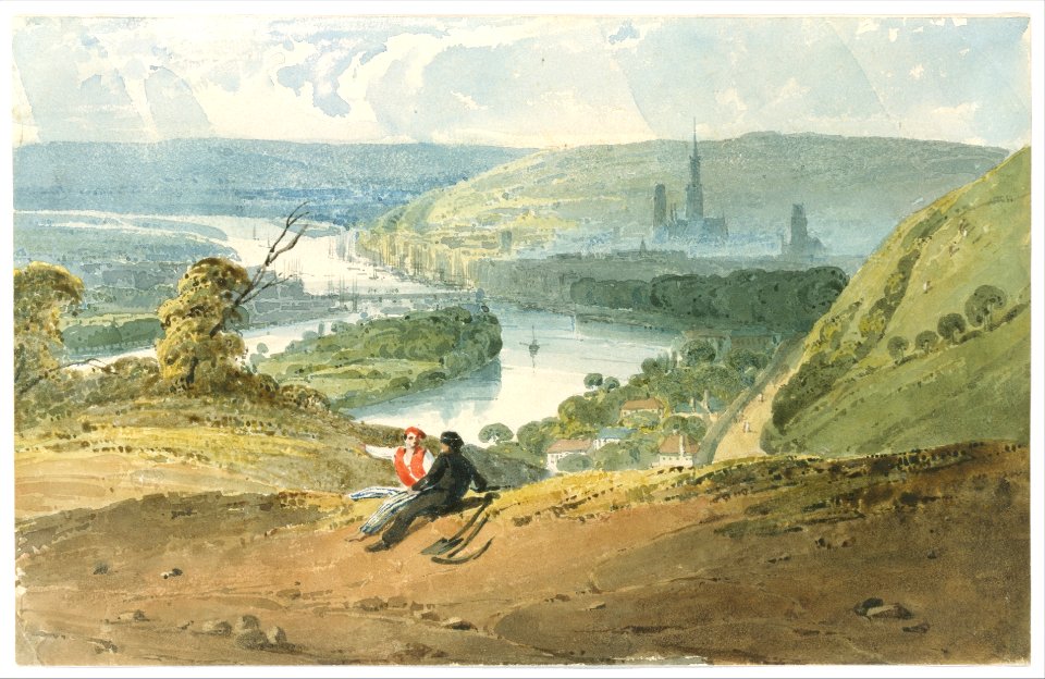 View of Rouen from St. Catherine’s Hill MET DT4037