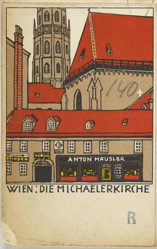 Vienna- St. Michael's Church (Wien- Die Michaelerkirche) MET DP844347
