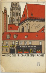 Vienna- St. Michael's Church (Wien- Die Michaelerkirche) MET DP844347