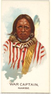 War Captain, Nambe, from the American Indian Chiefs series (N2) for Allen & Ginter Cigarettes Brands MET DP828031