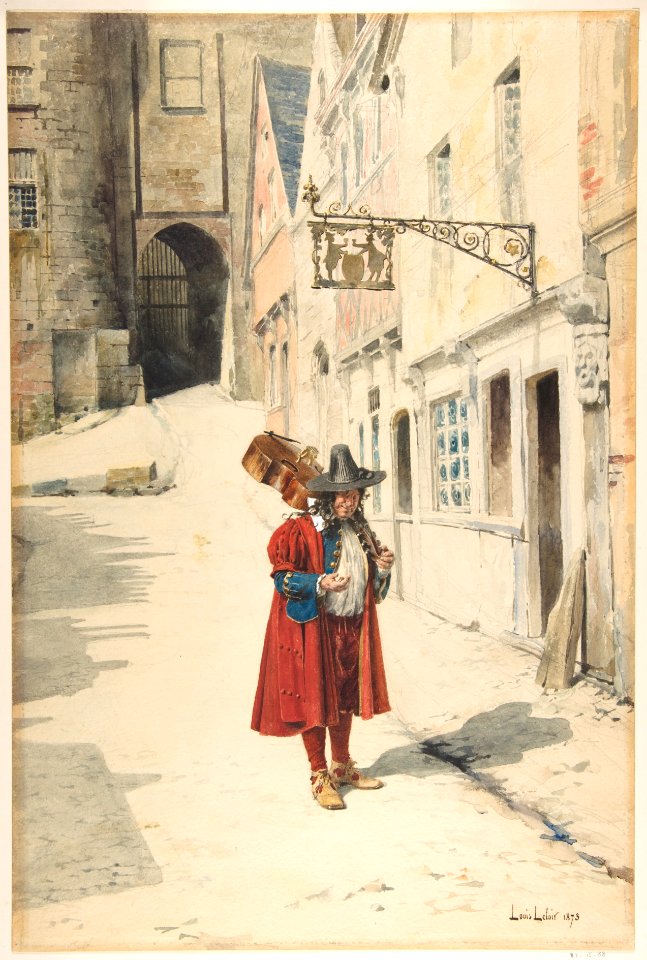 Wandering Minstrel; Old Nuremberg MET DP811587
