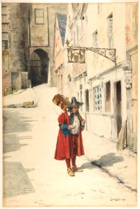 Wandering Minstrel; Old Nuremberg MET DP811587
