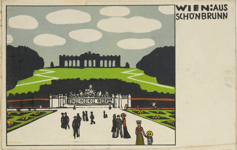 Vienna- From Schönbrunn (Wien- Aus Schönbrunn) MET DP844340