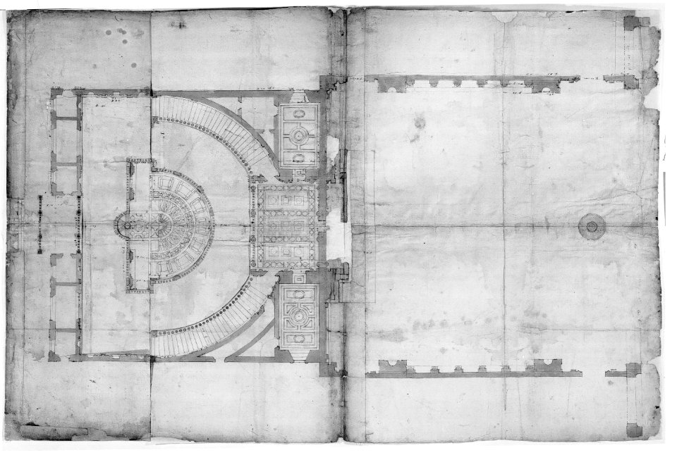Villa Giulia, plan (composite) MET sf49 92 73r-MM33689