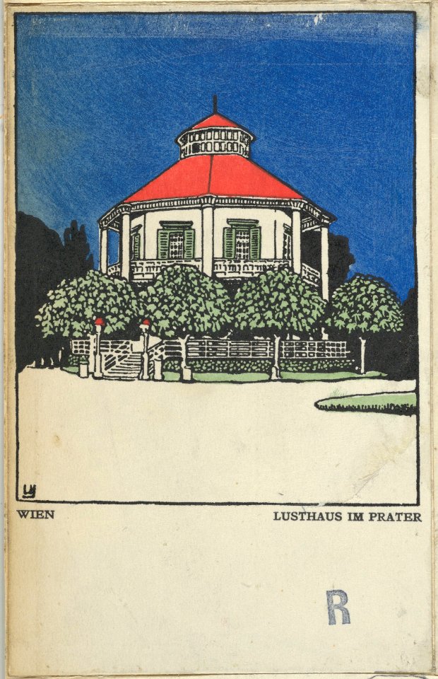 Vienna- "Pleasure Pavilion" in the Prater (Wien- Lusthaus im Prater) MET DP844348