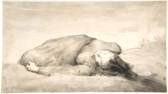 War Scene (A Female Casualty) MET DP807973
