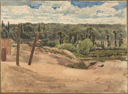 View of Kensington Gardens, London MET DP804710
