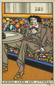 Viennese Café- The Man of Letters (Wiener Café- Der Litterat) MET DP848966